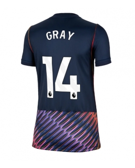Tottenham Hotspur Archie Gray #14 Maglia Gara Trasferta Repliche 2026-27 Donna Maniche Corte Tottenham Hotspur Archie Gray #14 Maglia Gara Trasferta Repliche 2026-27 Donna Maniche Corte